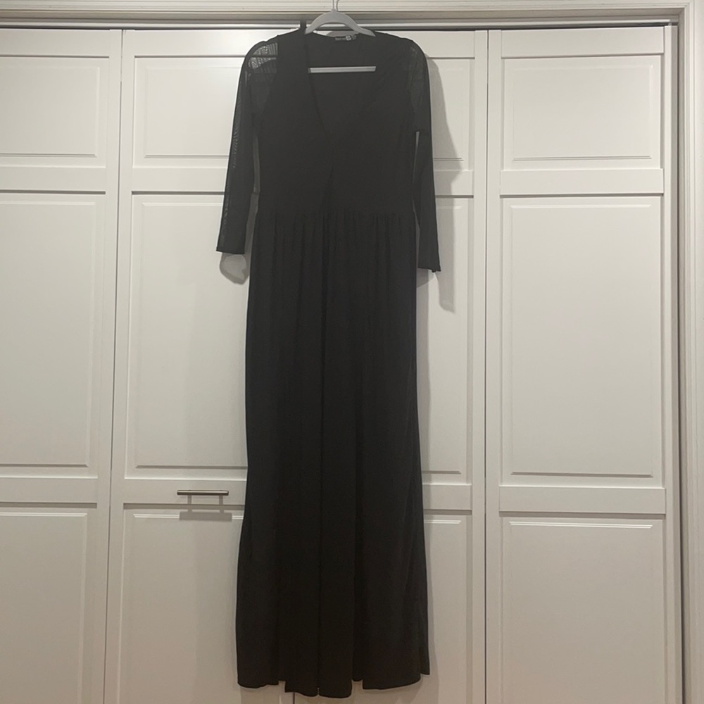Plus size women’s BooHoo dress with double split super stretchy size 14